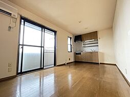 JR横浜線 橋本駅 徒歩15分の賃貸アパート 1階2DKのリビング/ダイニング