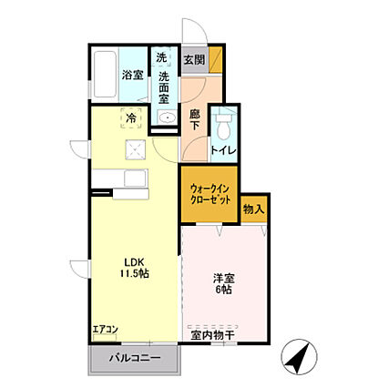 シエスタ３_間取り_0