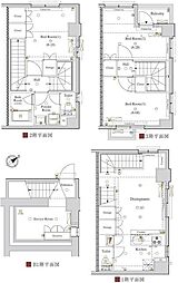 ガラッシア渋谷本町 1階3SDKの間取り