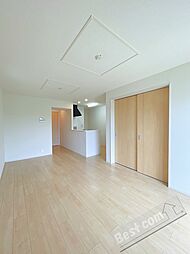 JR和歌山線 岩出駅 徒歩12分の賃貸アパート 1階1LDKのリビング/ダイニング