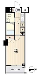 OrchidResidence大泉学園 1Kの間取図画像