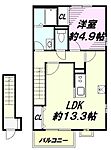 昭島市美堀町５丁目 2階建 築8年のイメージ