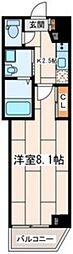 メゾン青空東戸塚 1Kの間取図画像