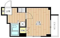 サンシティ寺尾台第2 1階1Kの間取り