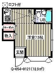 間取図画像 ワンルーム