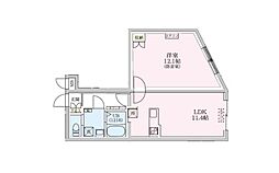 JR総武線 小岩駅 徒歩7分の賃貸マンション 1階1LDKの間取り