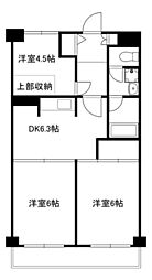 シティハウスノヴァ 3DKの間取図画像