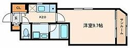 DRマンション1 1Kの間取図画像