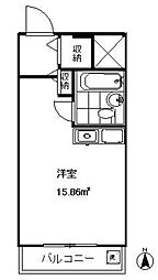 ジョイフル西荻窪 ワンルームの間取図画像