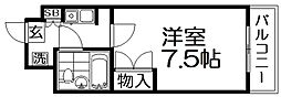 エスパシオ 1Kの間取図画像