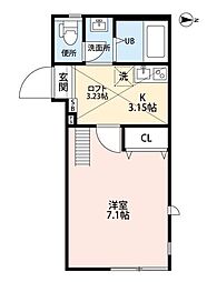 Gemini East&West(唐木田1) 2階