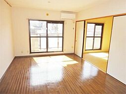 JR横浜線 橋本駅 徒歩12分の賃貸マンション 3階2SLDKのリビング/ダイニング