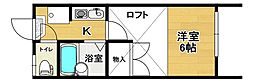 間取図画像 1K