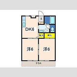 間取図画像 2DK