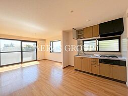 京成松戸線 前原駅 徒歩10分の賃貸アパート 1階2LDKのリビング/ダイニング