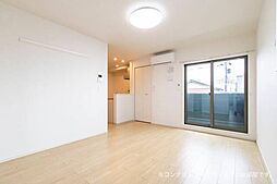 JR阪和線 鳳駅 徒歩26分の賃貸アパート 3階1LDKのリビング/ダイニング