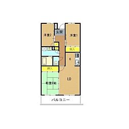 パークアヴェニュー南五葉 3LDKの間取図画像