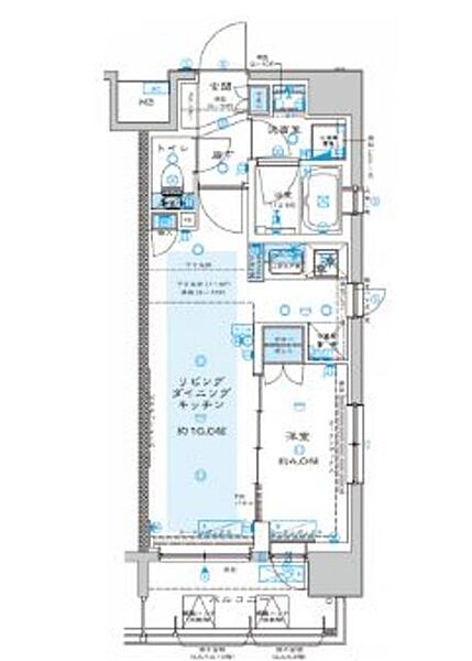 同じ建物の物件間取り写真 - ID:211046300246