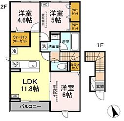 グラースＫ 2階