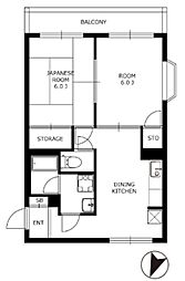 京王相模原線 南大沢駅 徒歩18分