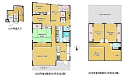 マゼンタ 6SLDKの間取図画像