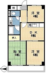 第2センチュリーハイム 3DKの間取図画像