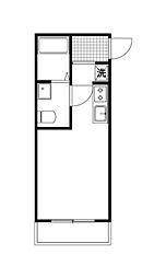 ココ ワンルームの間取図画像