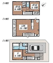 Sumai-to市川市大洲01 1階2SLDKの間取り