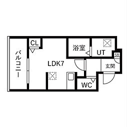 市之町エヌエムキャトフヴァンディスイースト 1階/-
