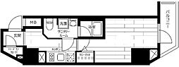ステージファースト浅草橋 1Kの間取図画像