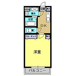 間取図画像 1DK