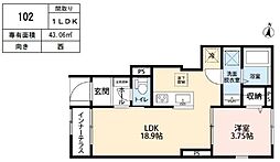 リーブルファイン八王子越野1 1階/102