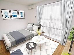 シマックスIII 1-103 1階1Kのリビング/ダイニング