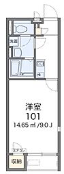間取図画像 1K