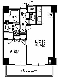 レジディア杉並方南町 7階1LDKの間取り
