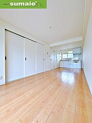 箕西マンション 2階1LDKのリビング/ダイニング