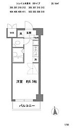 間取図画像 ワンルーム