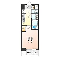 間取図画像 1K