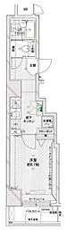 SPATIE横浜吉野町ステーションプラザ 1Kの間取図画像