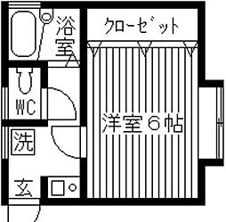 間取図画像 1K