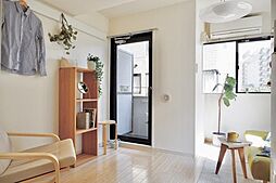 国分寺シティハイツ 3階ワンルームのリビング/ダイニング