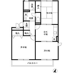 アベニュー　Ａ 2階