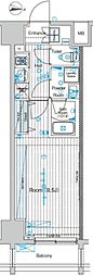 ブライズ方南町 1Kの間取図画像