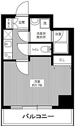 HY's両国 1Kの間取図画像