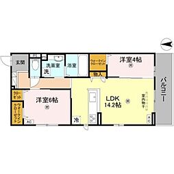 近鉄大阪線 河内山本駅 徒歩4分