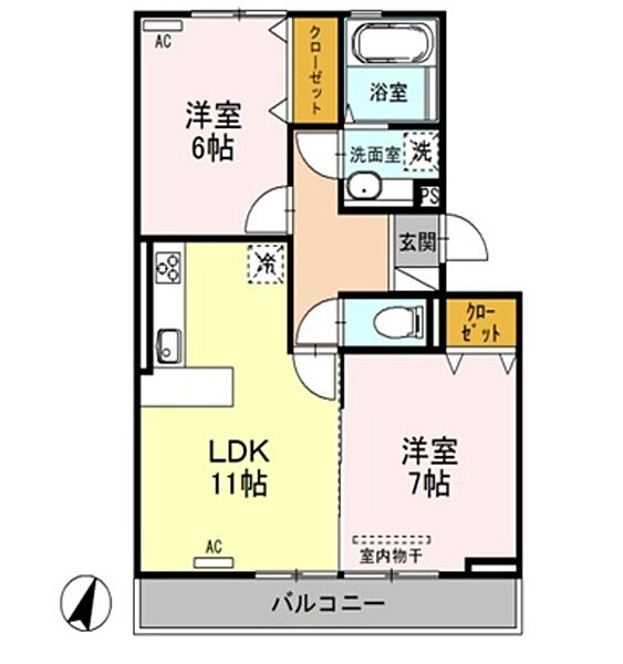 同じ建物の物件間取り写真 - ID:215002796141