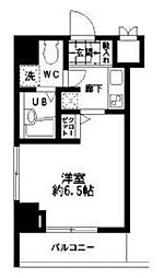 HF東日本橋レジデンス 1Kの間取図画像