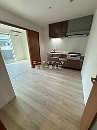 東急目黒線 不動前駅 徒歩6分の賃貸アパート 3階3DKのリビング/ダイニング