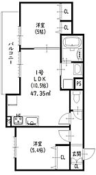 クリエオーレ菊水町 1階/-