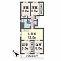 イトーピア西新マンション3階12.0万円